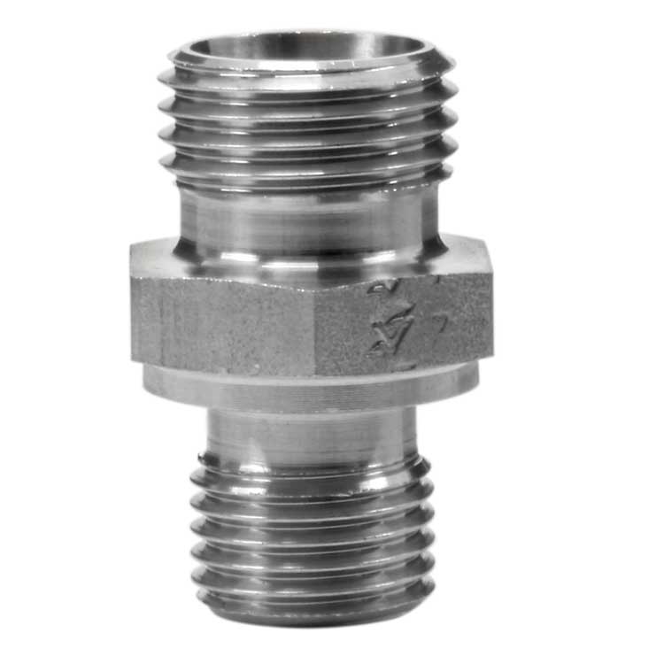 ŠROUBOVÁ SPOJKA M16X1,5:1/4 "M Z NEREZOVÉ OCELI