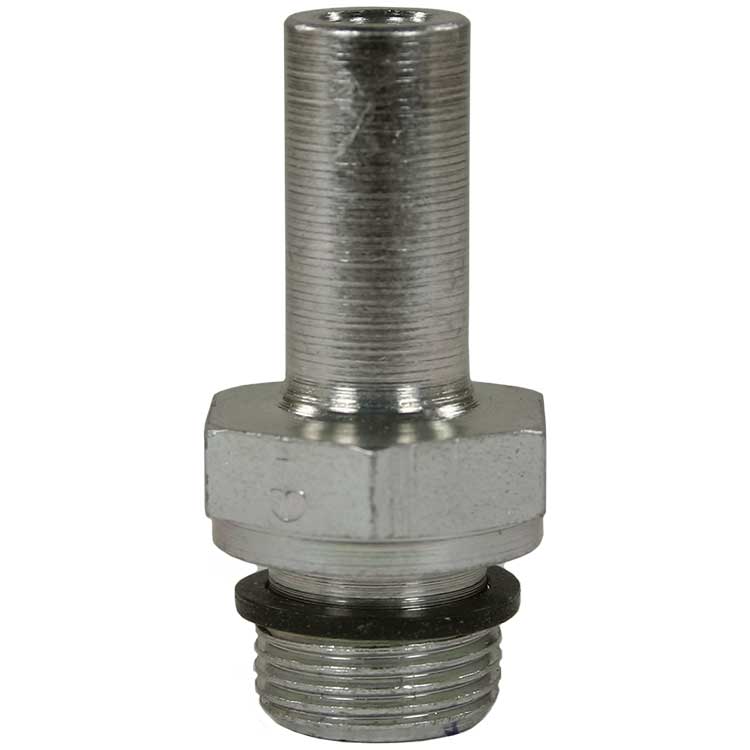 ŠROUBOVÁ SPOJKA 3/8 "M-12MM TRUBKA POZINKOVANÁ OCEL