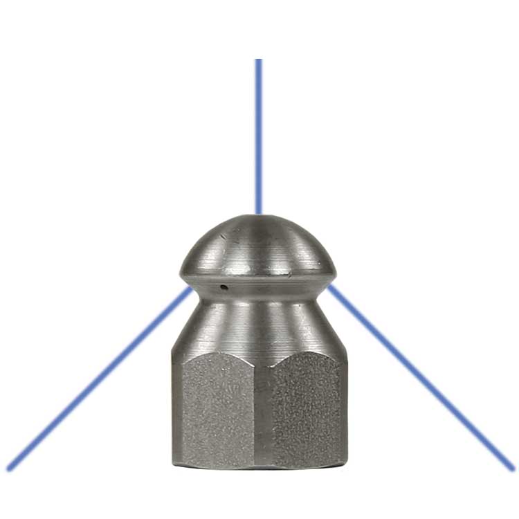 KANALIZAČNÍ TRYSKA 1/4 "F 4X0,7